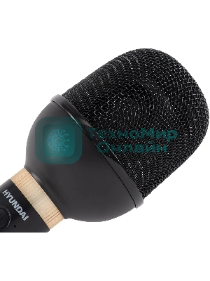 Микрофон беспроводной Hyundai H-MIC101 черный