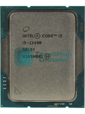 Процессор Intel Core i5-12400 Soc-1700 2.5GHz OEM