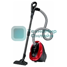 Пылесос Samsung VC20M253AWR красный, 460/2000 Вт, уборка сухая, пылесборник мешок, 2.5 л