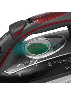 Утюг Galaxy Line GL 6142 серый, 3200 Вт, 90 г/мин, 260 г/мин, 450 мл