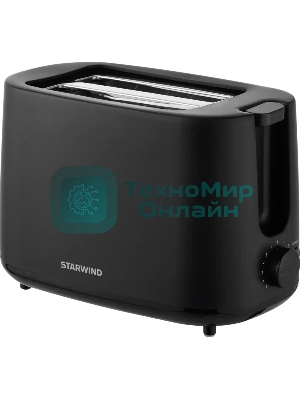 Тостер Starwind ST3106 750 Вт, черный