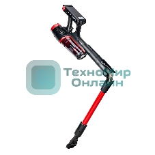 Пылесос вертикальный EVOLUTION Smart Clean VCF2212M черный/красный, питание от аккумулятора, 380 Вт, уборка сухая, пылесборник 0.4 л