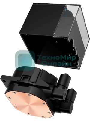 Система охлаждения Water Cooling System PCCooler DS360 Display BK (310W, 360мм, LED, Black, ARGb Pump/Fans: 3x120мм, 90.56CFM, 39.8dBA, 2500RPM/Pump height 65мм, 15dBA, 2600RPM, Rad thickness 27мм/S: 1851, 1700, 1200, 115X, AM5, AM4)