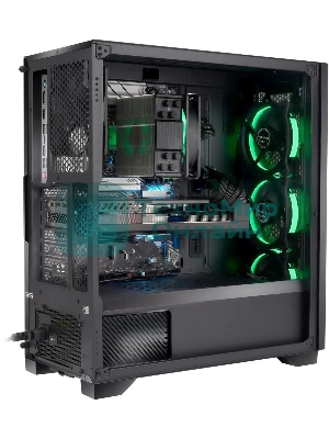 Компьютер IRU Tactio 510B7GP TWR i7 14700F (2.1) 32Gb SSD 1Tb RTX 5070 12Gb FreeDOS GbitEth 750W черный (RUS) (2146243)