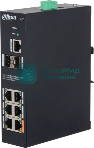 Коммутатор Dahua DH-HS4208-4GT-90 управляемый