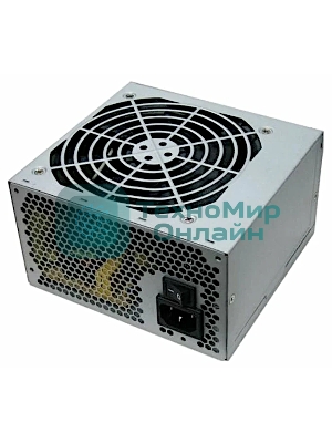 Блок питания Foxline FZ500R, 500W, 120мм, серый