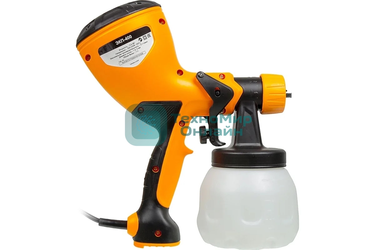 Краскопульт электрический Вихрь ЭКП-400 72/17/2