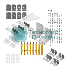 Встраиваемый холодильник Maunfeld MBF212NFW2 белый двухкамерный 389/157 л морозилка снизу, No Frost