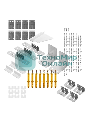 Встраиваемый холодильник Maunfeld MBF212NFW2 белый двухкамерный 389/157 л морозилка снизу, No Frost