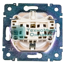 Механизм розетки 1-м СП Valena 2К+З с заземл. нем. станд. белый (DIY-упак.) Legrand 694280