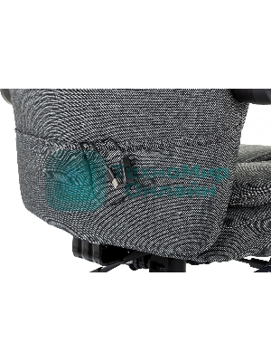 Кресло Бюрократ CH-868MSG-BF 3C1 серый, ткань, подставка для ног