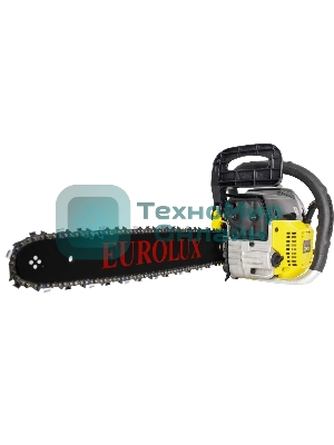 Бензопила Eurolux GS-5218 желтый/черный