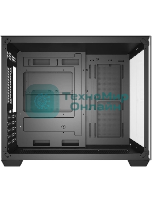 Компьютерный корпус Bloody BD-CC108 черный без БП mATX 9x120мм 2xUSB 3.0 audio bott PSU
