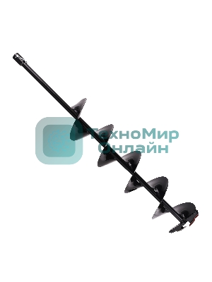 Шнек двухзаходный PATRIOT D 180i для льда, диаметр 180мм, длина 1000мм, смен. ножи (Россия)