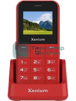 Мобильный телефон Xenium X718 красный