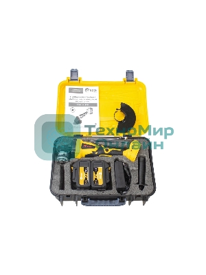 Угловая шлифовальная машина EDON AAG-21/125BL черный/желтый 25093