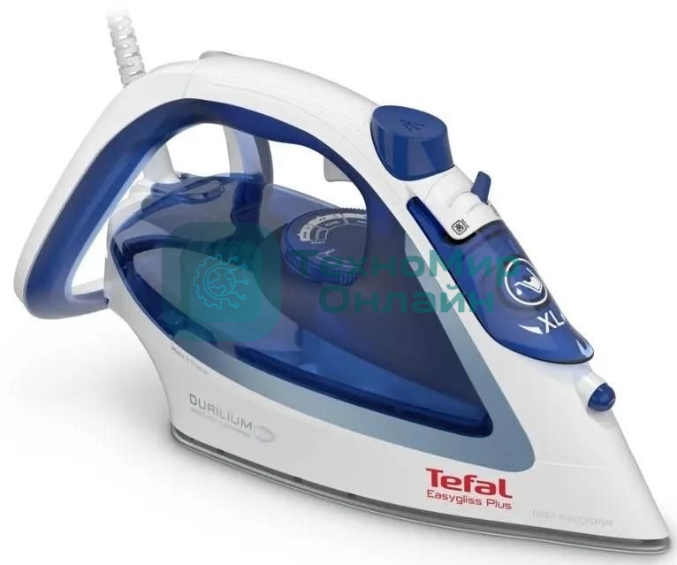 Утюг Tefal FV5736E0 2500Вт, 220г, синий