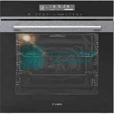 Духовой шкаф электрический Hyundai HEO 6773 IX черный/нержавеющая сталь