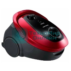 Пылесос Samsung VC20M253AWR красный, 460/2000 Вт, уборка сухая, пылесборник мешок, 2.5 л