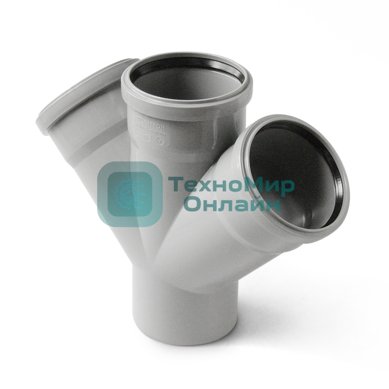 Крестовина одноплоскостная (Полипропилен) 50x50x50/45