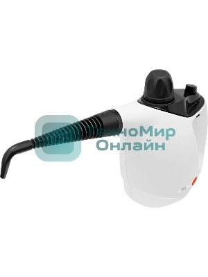 Пароочиститель ARESA AR-4901 белый, ручной, 1050 Вт, 35 г/мин, 450 мл