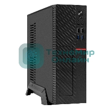 Компьютерный корпус Desktop ExeGate MI-307U2-M450 (mini-ITX/mATX, БП M450 с вент. 8см, 2хUSB+2хUSB 3.0, HD аудио, черный)