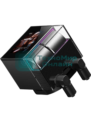 Система охлаждения Water Cooling System PCCooler DS360 Display BK (310W, 360мм, LED, Black, ARGb Pump/Fans: 3x120мм, 90.56CFM, 39.8dBA, 2500RPM/Pump height 65мм, 15dBA, 2600RPM, Rad thickness 27мм/S: 1851, 1700, 1200, 115X, AM5, AM4)