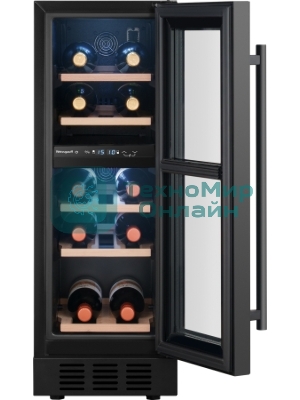 Винный холодильник Weissgauff WWCI-16 DB DualZone