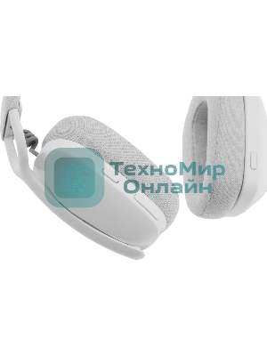 Гарнитура Logitech ZONE Vibe 100 белый, беспроводная, Bluetooth, до 20 ч