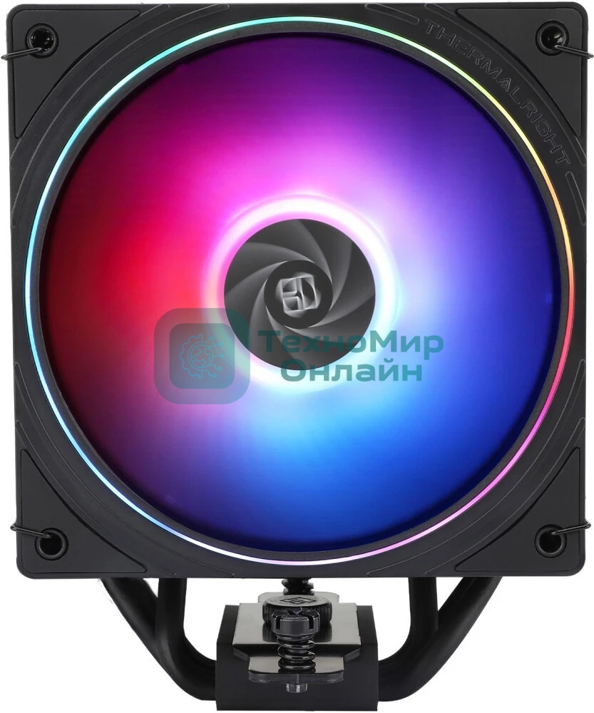 Устройство охлаждения(кулер) Thermalright Assassin Spirit 120 Soc-AM5/AM4/1151/1200/1700 черный 4-pin 25.6dB Al+Cu 900gr Ret (AS120-EVO)