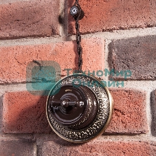 Ретро кабель витой 3х1,5 WERKEL (коричневый) 20 м W6453214