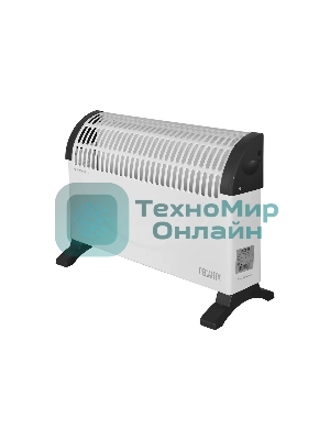 Конвектор электрический Ресанта ОК-1000С белый, 1000 Вт, 15 м2, термостат