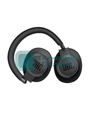 Беспроводные/проводные наушники JBL Live 770NC черный, полноразмерные, Bluetooth 5.3 + проводной, адаптивное шумоподавление , до 65 ч