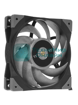 Вентилятор для корпуса Thermaltake TOUGHFAN 12 Turbo черный, 120 мм, 2500 об/мин, 28.1 дБ, 4 pin