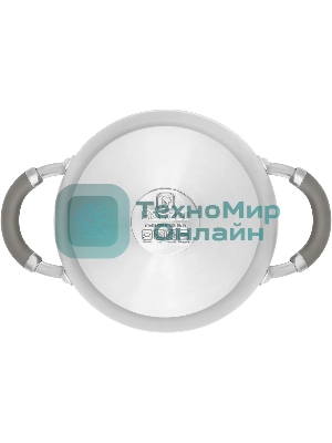 Кастрюля Rondell RDS-755 Balance 5 л 24 см, нержавеющая сталь 18/10, с крышкой