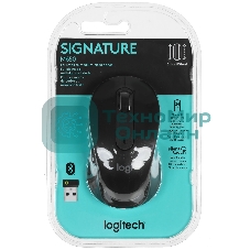 Мышь беспроводная Logitech Signature M650 графитовый, 4000 dpi, радиоканал, Bluetooth, USB, кнопки - 5