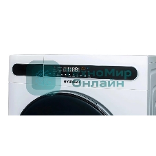 Стирально-сушильная машина Hyundai WMD8413 белый, загр. фронтальная макс.: 8 кг 1400 об/мин класс: А++