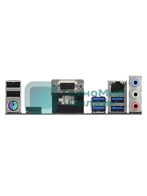 Материнская плата ASRock A520M-HVS, AM4, AMD A520, 2xDDR4, 4xSATA, 1xM.2, 1xPCIe 3.0 x16, 1xPCIe 3.0 x1, 1xHDMI, 1xVGA, 1x 1Gb LAN, 3x3.5 мм, 7.1, mATX