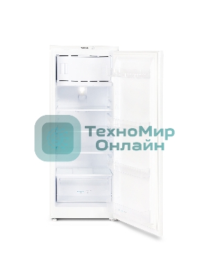 Холодильник Бирюса 410 белый однокамерный 153/27л морозилка сверху