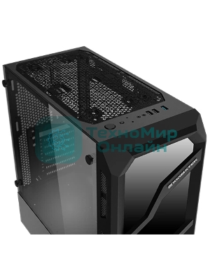 Компьютерный корпус Xigmatek Lamiya EN40016 ATX, USB 3.0x1+USB 2.0x2, Front & Left TG, 4PCS X24A Fan, Galaxy II Fan Control Box & Remote (748113)