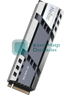 Накопитель SSD M.2 Netac 1.0Tb NV150HK Series NT01NV150HK-1T0-E4X Retail (PCI-E 5.0 x4, up to 13000/8000MBs, 3D NAND, DRAM, 600TBW, NVMe 2.0, 22х80мм, heatsink)