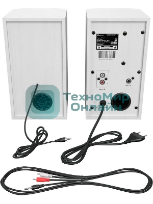 Акустическая система Oklick OK-164 2.0 белый 30Вт