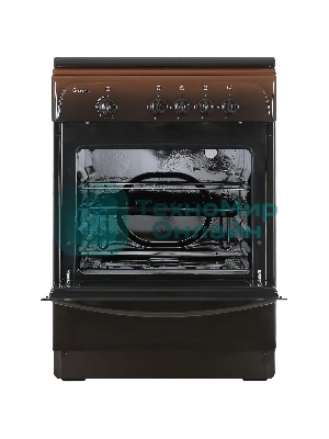 Плита газовая Gefest 1200-С7 К39 коричневый, конфорок 4 шт, духовка 63 л, 60 см x 85 см x 60 см