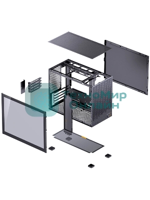 Корпус без блока питания JONSBO Computer Case D32 STD standard version black