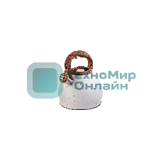 Чайник для плиты Mayer&Boch 30966 3 л, со свистком, нержавеющая сталь MB