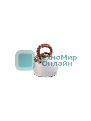 Чайник для плиты Mayer&Boch 30966 3 л, со свистком, нержавеющая сталь MB