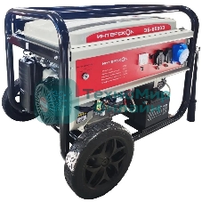 Электрогенератор бензиновый Интерскол ЭБ-6500Э, 5.5 кВт, 90 дБ, 93 кг