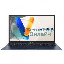 Ноутбук Asus Vivobook 17 X1704VA-AU1017/17.3/IPS/Intel Core 5 120U/16Gb/512Gb/Intel Graphics/Без ОС/синий/2.1kg