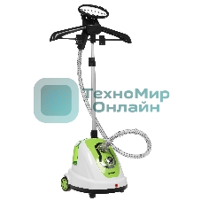 Отпариватель Sakura SA-3903GR белый/зелёный, 1700 Вт, 36 г/мин, 1700 мл