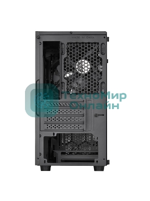 Компьютерный корпус Silverstone SST-PS15B-PRO Precision Mini Tower Micro ATX Computer Case, tempered glass, 2x 120мм ARGb, 1x ARGb Controller, black